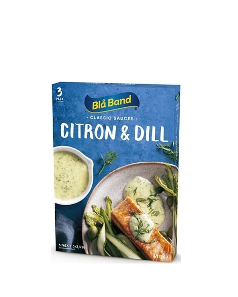Bild zum Produkt Blå Band Citron & Dillsås 3er Pack Zitronen Dill Sauce