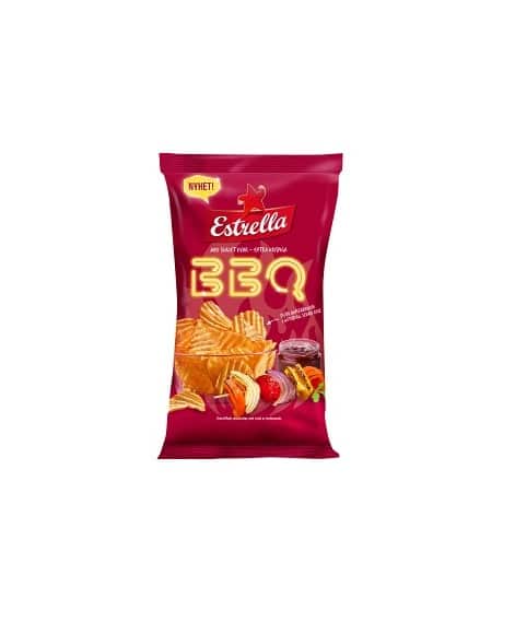 Estrella BBQ Chips 275g Barbecue
