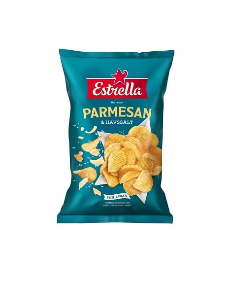 Bild zum Produkt Estrella Chips Parmesan & Havssalt 275g Parmesanchips gesalzen