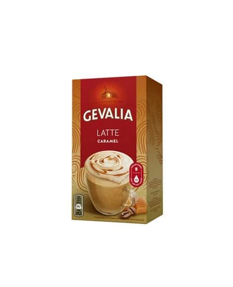 Gevalia Latte Caramel 8 p. Kaffee Latte
