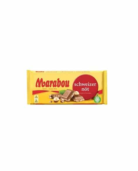Bild zum Produkt Marabou Choklad Schweizer nöt 200g Schokolade mit Haselnussstückchen