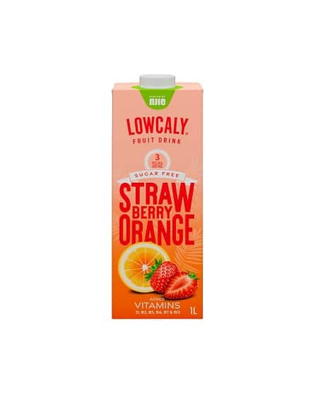 Bild zum Produkt Njie Strawberry - Orange Sugar Free Fruktdryck 1l Fruchtgetränk Erdbeer - Orange ohne Zucker
