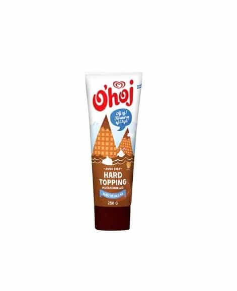 Bild zum Produkt Ohoj Mjölkchokladsås 250g Hard Topping Milchschokolade Sauce