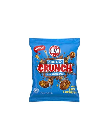 OLW Choco Crunch 90g Schokolade mit Umamisalz