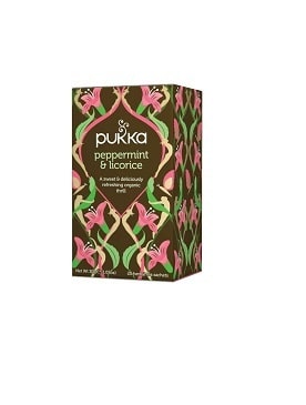 Bild zum Produkt Pukka Te Peppermint & Licorice 20 St. Tee Pfefferminz- und Lakritz Geschmack