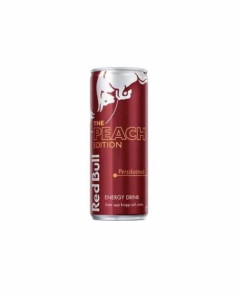 Red Bull Energidryck Peach 250ml Energy Drink Pfirsich inkl. 0,25€ DPG Pfand