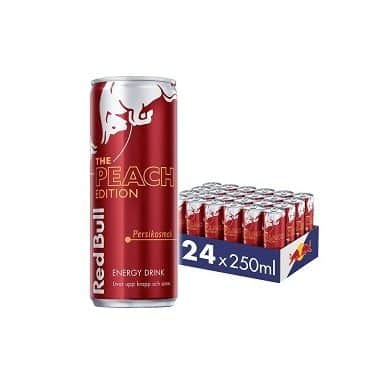 Bild zum Produkt Red Bull Energidryck Peach Energy Drink Pfirsich 24 x 250ml inkl. 6,00€ DPG Pfand