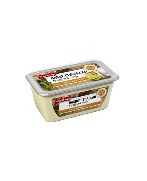 Rydbergs Baguettesallad Kyckling & Curry 175g Baguette Salat Huhn & Curry