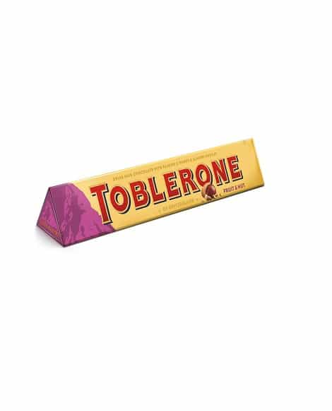 Bild zum Produkt Toblerone Fruit & Nut 360g Milchschokolade mit Früchten und Nüssen